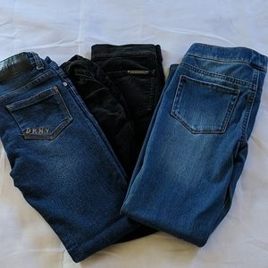 DKNY So Juicy Couture Jeans Leggins Girl Size 8